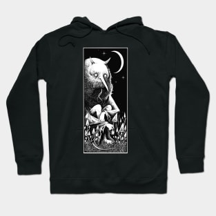 Devil pics the mushrooms black Hoodie